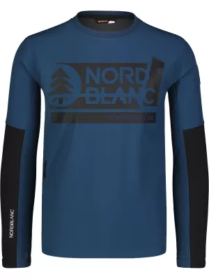 Moška softshell jakna NORDBLANC DECOMPONATE NBSSM7644 TEMNO MODRA