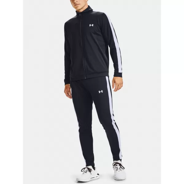  Moški komplet UNDER ARMOUR EMEA TRACK SUIT 1357139-001 ČRNA 
