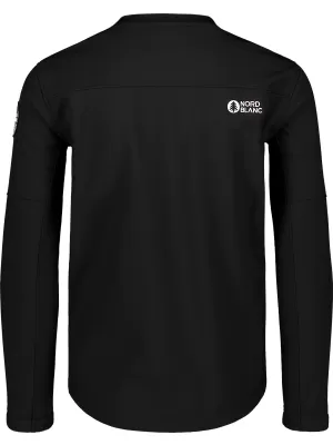Moška softshell jakna NORDBLANC DECOMPONATE NBSSM7644 KRISTALNO ČRNA