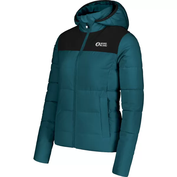  Ženska zimska jakna NORDBLANC VERNAL NBWJL7723 TEMNO ZELENA 