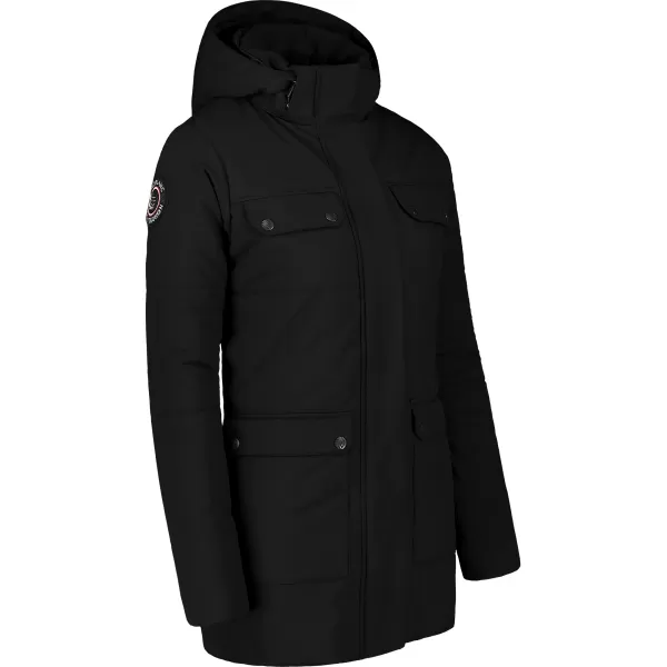  Ženski zimski plašč NORDBLANC NIPPY NBWJL7726 KRISTALNO ČRNA 