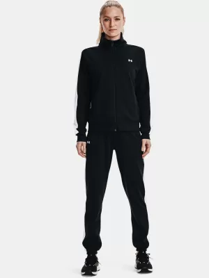 Ženski komplet UNDER ARMOUR TRICOT TRACKSUIT 1365147-001 ČRNA
