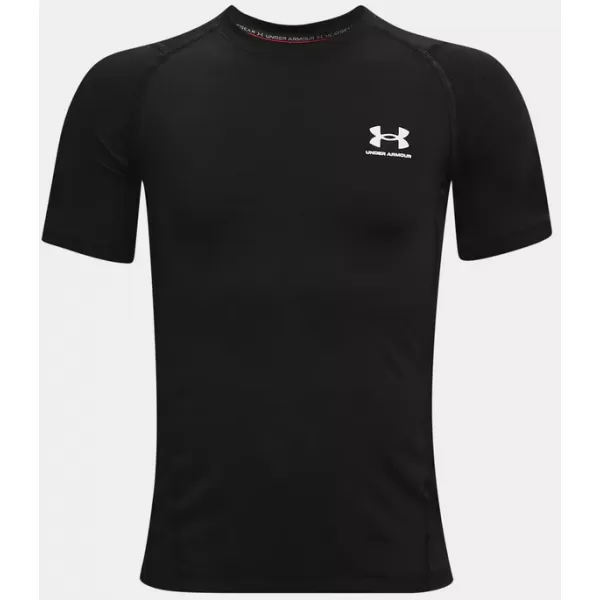 Fantovska majica s kratkimi rokavi UNDER ARMOUR HG ARMOUR SS 1361723-001 ČRNA 