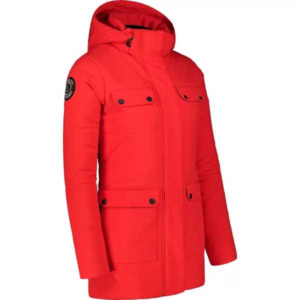  Ženski zimski plašč NORDBLANC NIPPY NBWJL7726 RDEČA 