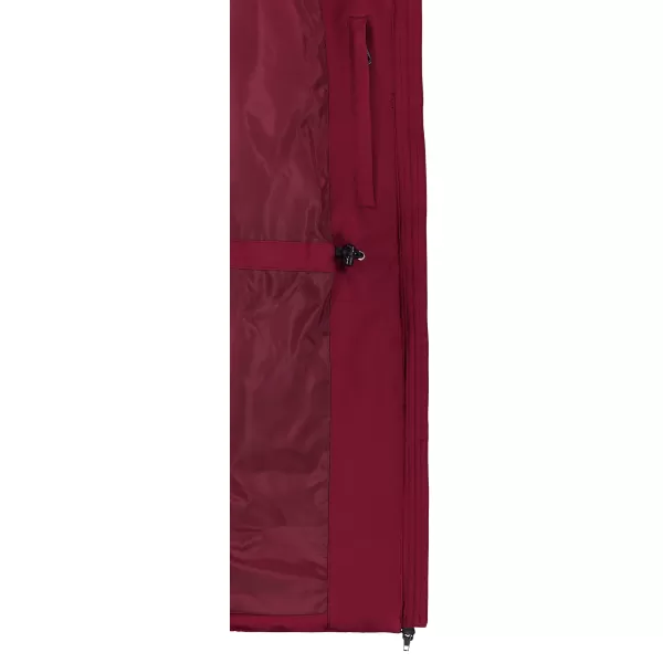  Ženski zimski plašč NORDBLANC NIPPY NBWJL7726 BORDO 