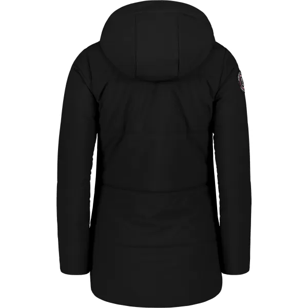  Ženski zimski plašč NORDBLANC NIPPY NBWJL7726 KRISTALNO ČRNA 