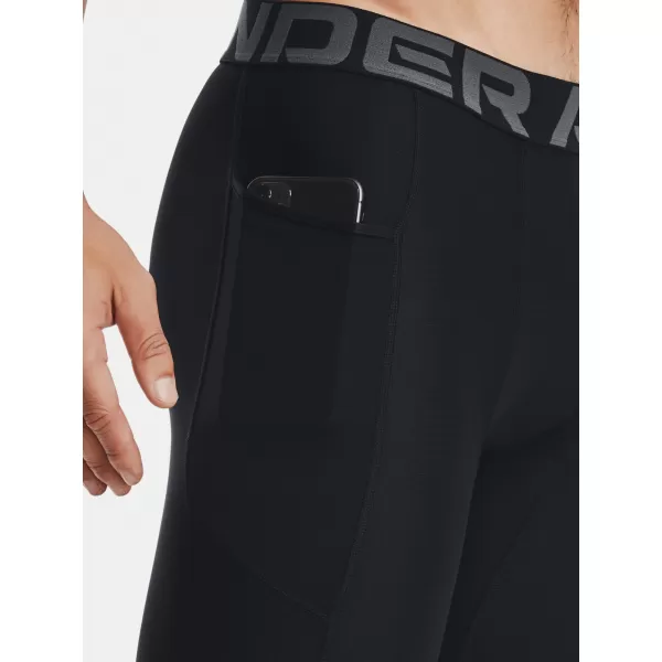  Moške kompresijske kratke hlače UNDER ARMOUR HG ARMOUR LNG SHORTS 1361602-001 ČRNA 