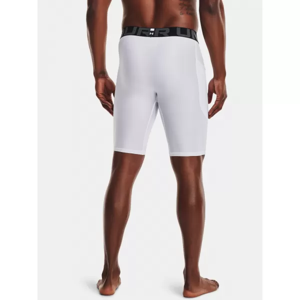 Moške kompresijske kratke hlače UNDER ARMOUR HG ARMOUR LNG SHORTS 1361602-100 BELA 