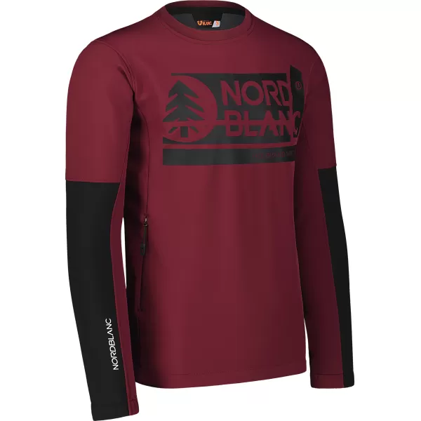  Moška softshell jakna NORDBLANC DECOMPONATE NBSSM7644 BORDO 