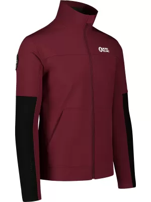 Moška softshell jakna NORDBLANC ENDEAVOR NBSSM7645 BORDO