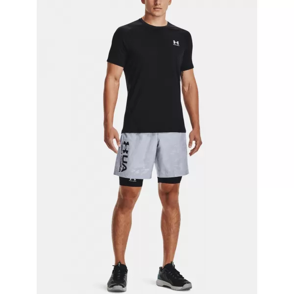  Moška majica s kratkimi rokavi UNDER ARMOUR HG ARMOUR FITTED SS 1361683-001 ČRNA 