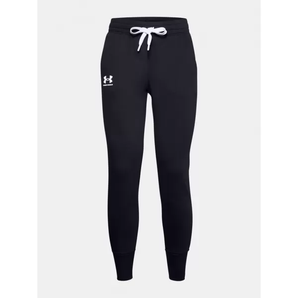  Ženske trenirke UNDER ARMOUR RIVAL FLEECE JOGGERS 1356416-001 ČRNA 
