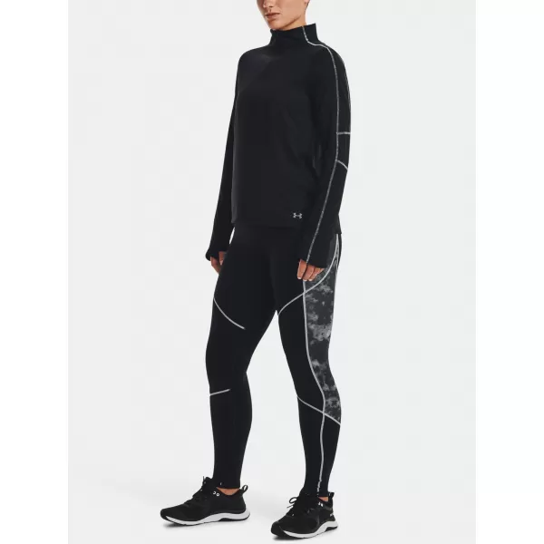  Ženska majica s kratkimi rokavi UNDER ARMOUR UA TRAIN CW 1/2 ZIP 1373969-001 ČRNA 