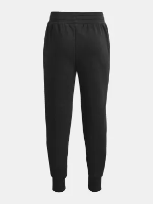 Dekliške hlače UNDER ARMOUR RIVAL FLEECE LU JOGGERS 1373133-001 ČRNA
