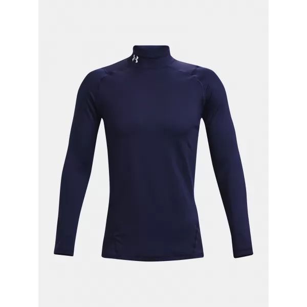  Moška majica s kratkimi rokavi UNDER ARMOUR UA CG ARMOUR FITTED MOCK 1366066-410 MODRA 