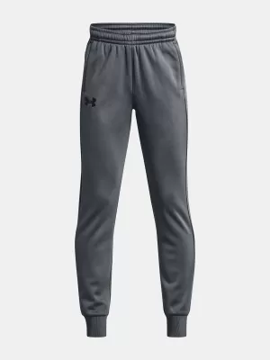 Fantovske trenirke UNDER ARMOUR UA ARMOUR FLEECE JOGGERS 1373543-012 SIVA