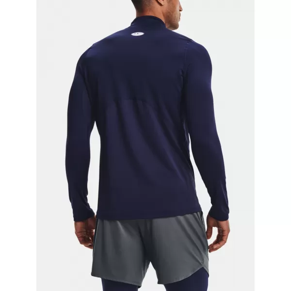  Moška majica s kratkimi rokavi UNDER ARMOUR UA CG ARMOUR FITTED MOCK 1366066-410 MODRA 