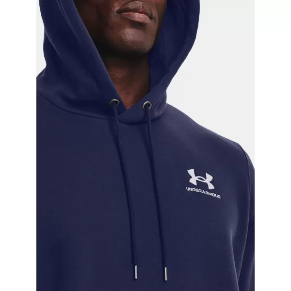  Moški pulover UNDER ARMOUR UA ESSENTIAL FLEECE HOODIE 1373880-410 MODRA 