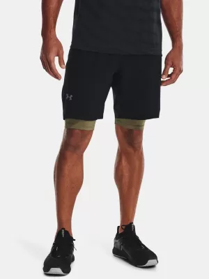 Moške kratke hlače UNDER ARMOUR UA VANISH WOVEN 8IN SHORTS 1370382-001 ČRNA