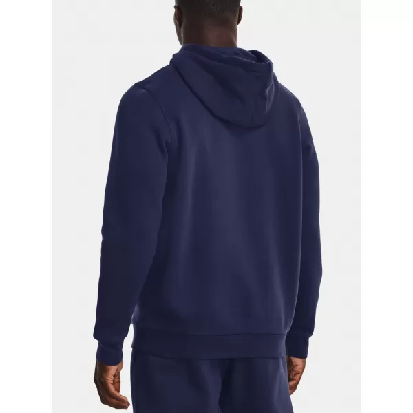  Moški pulover UNDER ARMOUR UA ESSENTIAL FLEECE HOODIE 1373880-410 MODRA 