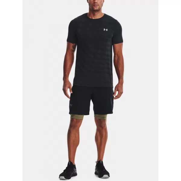  Moške kratke hlače UNDER ARMOUR UA VANISH WOVEN 8IN SHORTS 1370382-001 ČRNA 