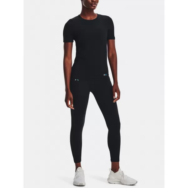  Ženske pajkice UNDER ARMOUR UA RUSH SEAMLESS ANKLE LEG 1373928-001 ČRNA 