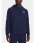 Moški pulover UNDER ARMOUR UA ESSENTIAL FLEECE HOODIE 1373880-410 MODRA