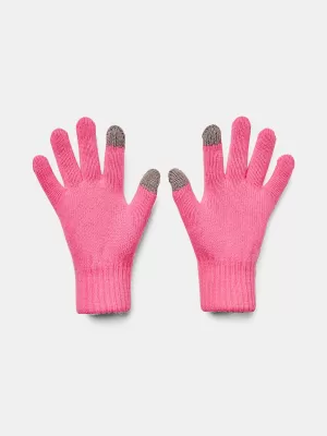 Ženske rokavice UNDER ARMOUR UA HALFTIME GLOVES 1373158-640 ROZA