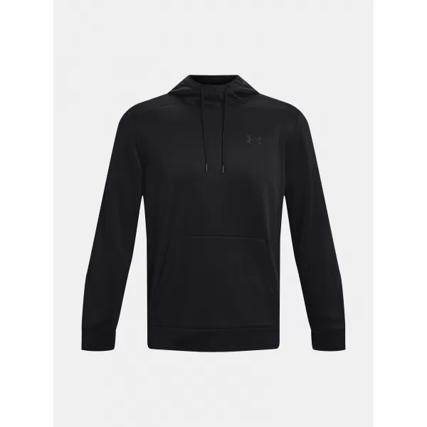  Moški pulover UNDER ARMOUR UA ARMOUR FLEECE HOODIE 1373353-001 ČRNA 