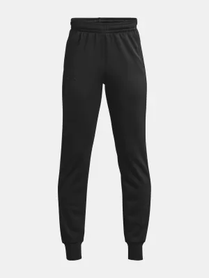 Fantovske trenirke UNDER ARMOUR UA ARMOUR FLEECE JOGGERS 1373543-001 ČRNA