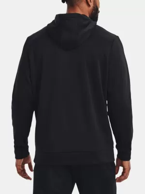 Moški pulover UNDER ARMOUR UA ARMOUR FLEECE HOODIE 1373353-001 ČRNA