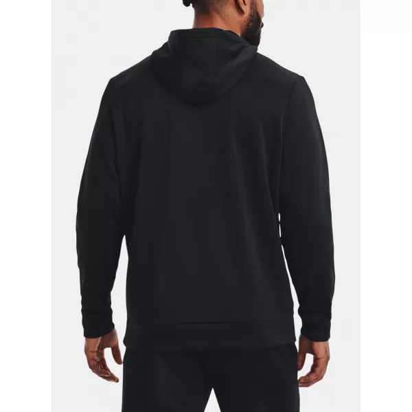  Moški pulover UNDER ARMOUR UA ARMOUR FLEECE HOODIE 1373353-001 ČRNA 