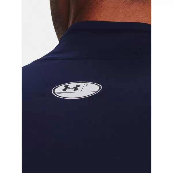  Moška majica s kratkimi rokavi UNDER ARMOUR UA CG ARMOUR FITTED MOCK 1366066-410 MODRA 