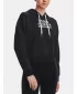 Ženski pulover UNDER ARMOUR ESSENTIAL SCRIPT HOODIE 1374107-001 ČRNA
