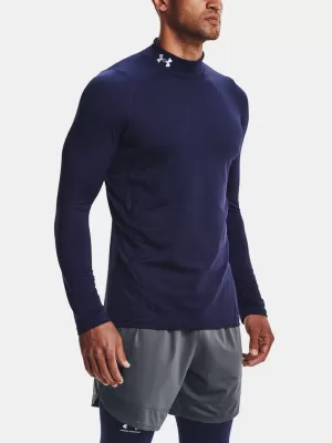 Moška majica s kratkimi rokavi UNDER ARMOUR UA CG ARMOUR FITTED MOCK 1366066-410 MODRA