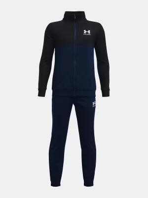 Fantovski komplet UNDER ARMOUR UA CB KNIT TRACK SUIT 1373978-408 MODRA