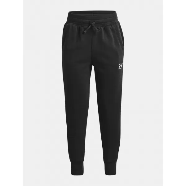  Dekliške hlače UNDER ARMOUR RIVAL FLEECE LU JOGGERS 1373133-001 ČRNA 