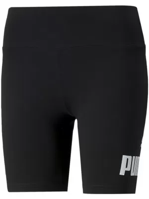 Ženske pajkice PUMA ESS 7 LOGO SHORT LEGGINGS 848347-01 ČRNA