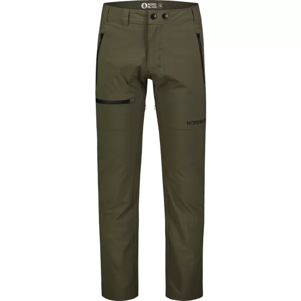 Moške hlače NORDBLANC ERGONOMICAL NBFPM7770 VOJAŠKO ZELENA 