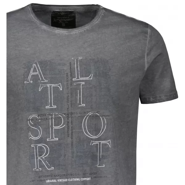  Moška majica s kratkimi rokavi ALTISPORT ARIEN TEMNO SIVA 