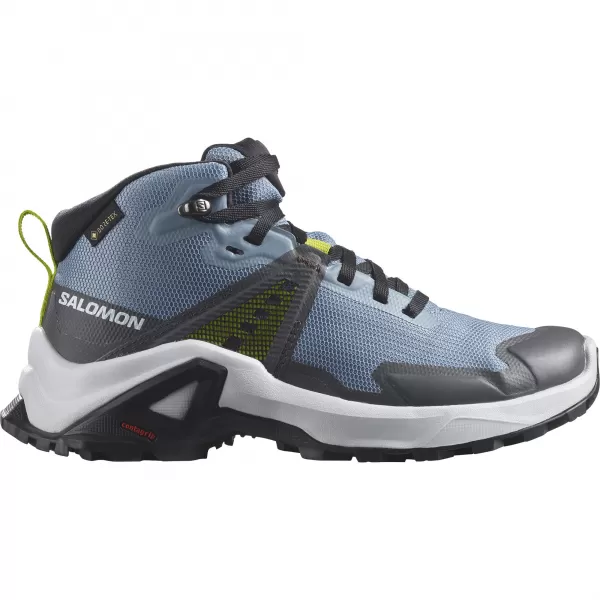  Otroški čevlji SALOMON X RAISE MID GORE-TEX L47071600 ZBLEDEL DENIM/INDIGO STRNAD/KISLA LIMETA 