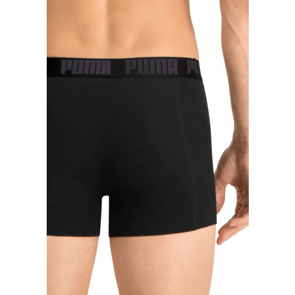  Moške boksarice PUMA BASIC BOXER 2P 88886958 ČRNA/ČRNA 