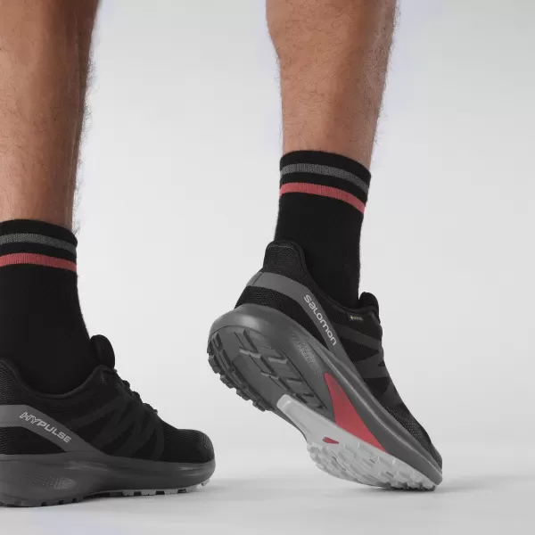  Moški čevlji SALOMON HYPULSE GORE-TEX L41595900 ČRNA/TIHA SENCA/LUNARNA SKALA 