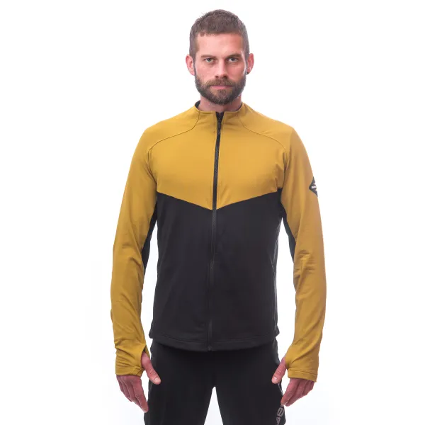  Moška jopica SENSOR COOLMAX THERMO 22200058 ČRNA/MUSTARD 