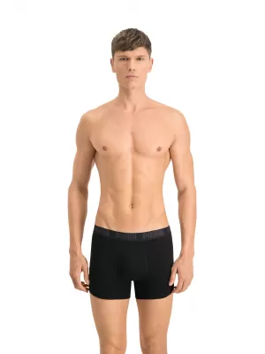 Moške boksarice PUMA BASIC BOXER 2P 88886958 ČRNA/ČRNA