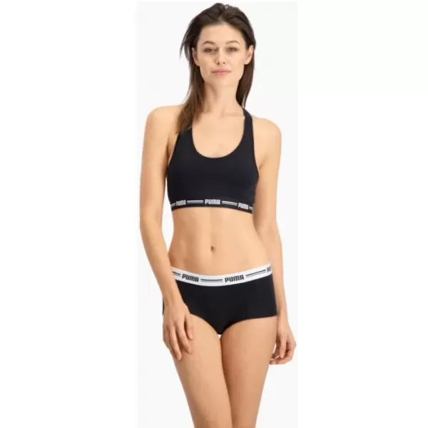  Ženske spodnjice PUMA WOMEN MINI SHORT 2P PACK 90785303 ČRNA 