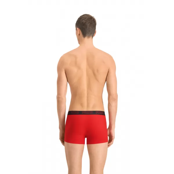  Moške boksarice PUMA BASIC TRUNK 2P 93501502 RDEČA/ČRNA 