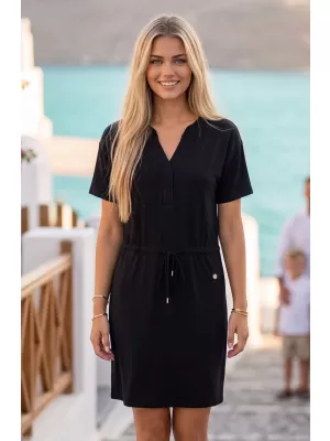 Obleka KIXMI PRISSY ČRNA
