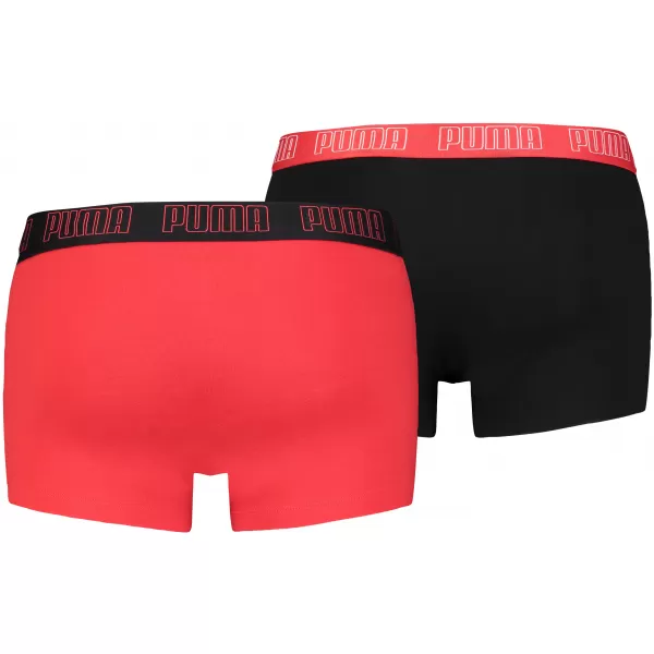  Moške boksarice PUMA BASIC TRUNK 2P 93501502 RDEČA/ČRNA 
