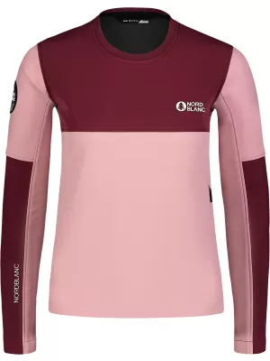 Ženska softshell jakna NORDBLANC COVE NBSSL7656 SVETLO ROZA